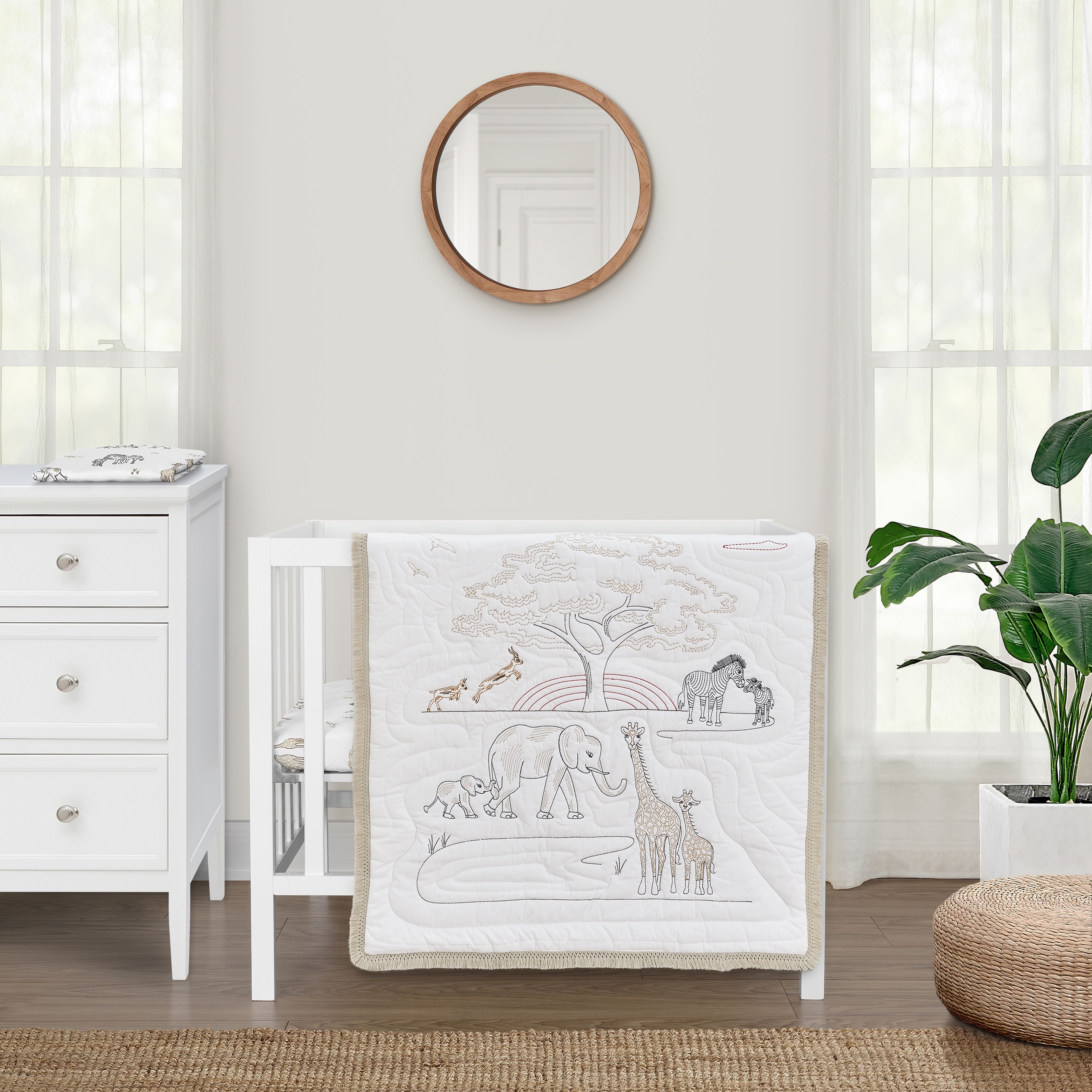 Sweet Jojo Designs Jungle Safari Animals Boy Girl Gender Neutral